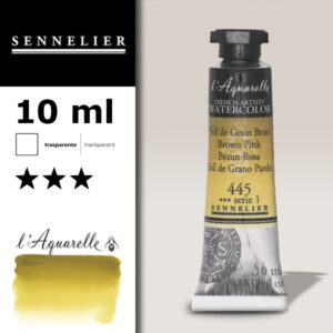 S075 - 445 - Stil de Grain marrone 10 ML Colori Acquerello Sennelier L'Aquarelle - Extra fine