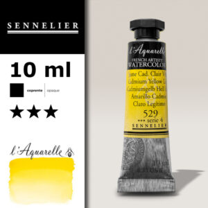 S008 - 529 - Giallo di cadmio chiaro 10 ML Colori Acquerello Sennelier L'Aquarelle - Extra fine