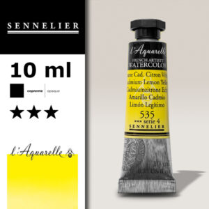 S006 - 535 - Giallo limone di cadmio 10 ML Colori Acquerello Sennelier L'Aquarelle - Extra fine