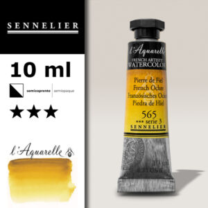 S076 - 565 - Ocra francese 10 ML Colori Acquerello Sennelier L'Aquarelle - Extra fine