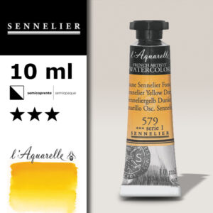 S016 - 579 - Giallo Sennelier scuro 10 ML Colori Acquerello Sennelier L'Aquarelle - Extra fine