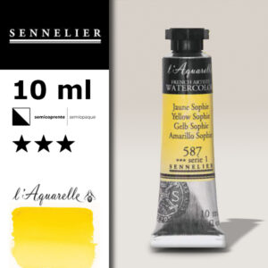S013 - 587 - Giallo Sophie 10 ML Colori Acquerello Sennelier L'Aquarelle - Extra fine