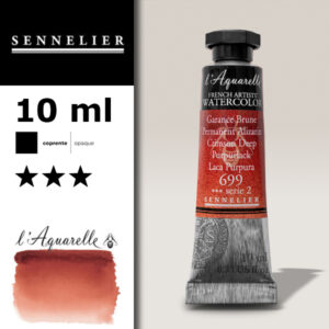 S082 - 699 - Lacca porpora 10 ML Colori Acquerello Sennelier L'Aquarelle - Extra fine