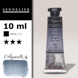 S095 - 707 - Grigio freddo 10 ML Colori Acquerello Sennelier L'Aquarelle - Extra fine
