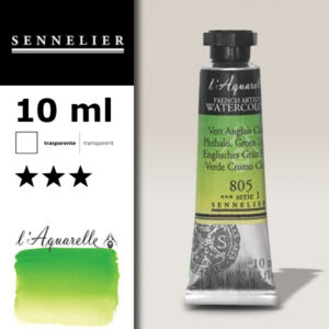 S072 - 805 - Verde inglese chiaro 10 ML Colori Acquerello Sennelier L'Aquarelle - Extra fine