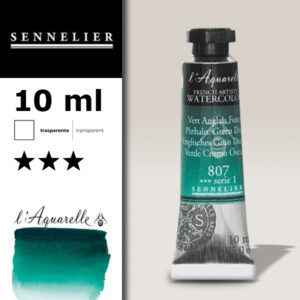 S062 - 807 - Verde inglese scuro 10 ML Colori Acquerello Sennelier L'Aquarelle - Extra fine