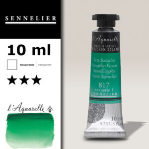 S065 - 817 - Verde Sennelier 10 ML Colori Acquerello Sennelier L'Aquarelle - Extra fine