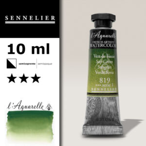 S070 - 819 - Verde vescica 10 ML Colori Acquerello Sennelier L'Aquarelle - Extra fine