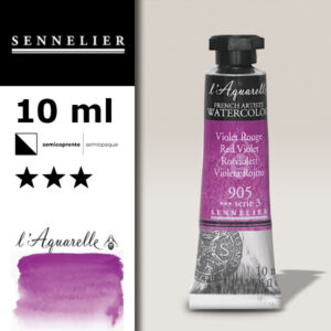 S040 - 905 - Violetto rosso 10 ML Colori Acquerello Sennelier L'Aquarelle - Extra fine