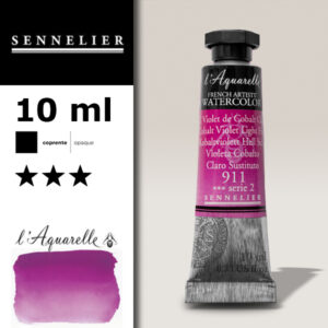 S037 - 911 - Violetto di cobalto chiaro (imit.) 10 ML Colori Acquerello Sennelier L'Aquarelle - Extra fine