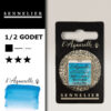 S056 - 302 - Cerulean blue Colori Acquerello Extra Fine L'Aquarelle 1/2 Godet Sennelier