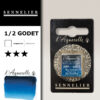 S052 - 399 - Blu Sennelier Colori Acquerello Extra Fine L'Aquarelle 1/2 Godet Sennelier
