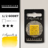 S009 - 578 - Giallo Sennelier chiaro Colori Acquerello Extra Fine L'Aquarelle 1/2 Godet Sennelier