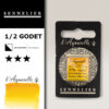 S016 - 579 - Giallo Sennelier scuro Colori Acquerello Extra Fine L'Aquarelle 1/2 Godet Sennelier