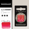 S026 - 636 - Rosso Sennelier Colori Acquerello Extra Fine L'Aquarelle 1/2 Godet Sennelier
