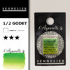 S072 - 805 - Verde inglese chiaro Colori Acquerello Extra Fine L'Aquarelle 1/2 Godet Sennelier