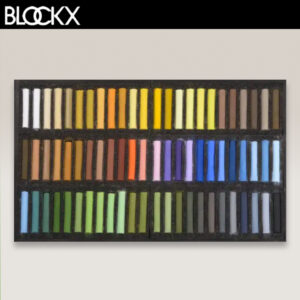 Valigetta in Legno 72 Pastelli Secchi Cielo e Stagioni BLOCKX