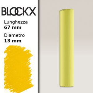 BX000 - 101 - Giallo Limone 1 Pastello Secco L67mm x D13mm BLOCKX