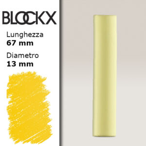 BX000 - 103 - Giallo Limone 3 Pastello Secco L67mm x D13mm BLOCKX