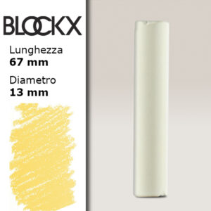 BX000 - 105 - Giallo Limone 5 Pastello Secco L67mm x D13mm BLOCKX