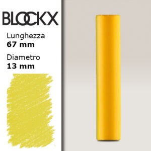 BX000 - 112 - Giallo 2 Pastello Secco L67mm x D13mm BLOCKX