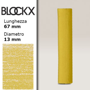 BX000 - 141 - Giallo Ocra 1 Pastello Secco L67mm x D13mm BLOCKX