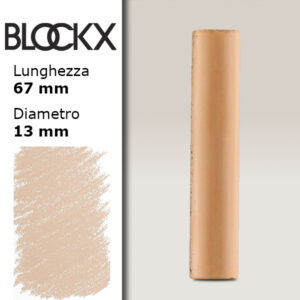 BX000 - 154 - Ocra Tonalità Carne 4 Pastello Secco L67mm x D13mm BLOCKX