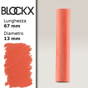 BX000 - 203 - Rosso Scarlatto Pyrrolo 3 Pastello Secco L67mm x D13mm BLOCKX