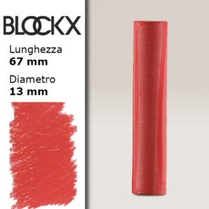 BX000 - 231 - Carminio 1 Pastello Secco L67mm x D13mm BLOCKX