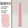 BX000 - 235 - Carminio 5 Pastello Secco L67mm x D13mm BLOCKX