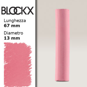 BX000 - 253 - Rosa Permanente 3 Pastello Secco L67mm x D13mm BLOCKX