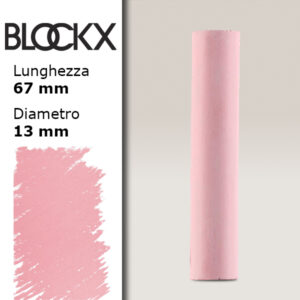 BX000 - 254 - Rosa Permanente 4 Pastello Secco L67mm x D13mm BLOCKX