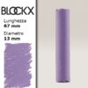 BX000 - 301 - Viola Oltremare 1 Pastello Secco L67mm x D13mm BLOCKX