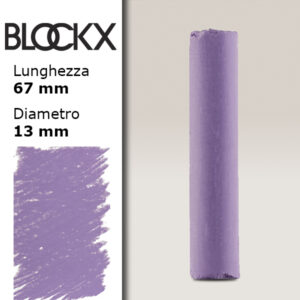 BX000 - 301 - Viola Oltremare 1 Pastello Secco L67mm x D13mm BLOCKX
