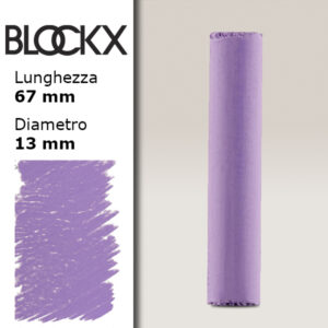 BX000 - 302 - Viola Oltremare 2 Pastello Secco L67mm x D13mm BLOCKX