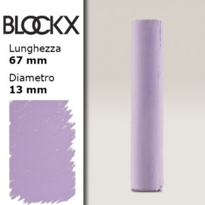 BX000 - 303 - Viola Oltremare 3 Pastello Secco L67mm x D13mm BLOCKX