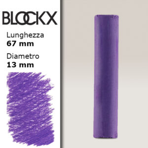 BX000 - 312 - Malva Dioxazine 2 Pastello Secco L67mm x D13mm BLOCKX