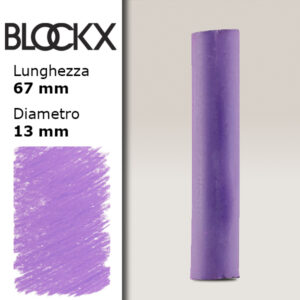 BX000 - 313 - Malva Dioxazine 3 Pastello Secco L67mm x D13mm BLOCKX