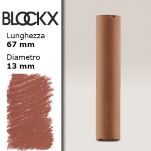 BX000 - 401 - Terra di Siena Naturale 1 Pastello Secco L67mm x D13mm BLOCKX