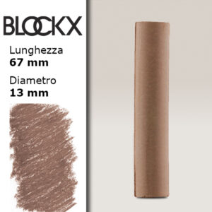 BX000 - 432 - Ambra Bruciata 2 Pastello Secco L67mm x D13mm BLOCKX