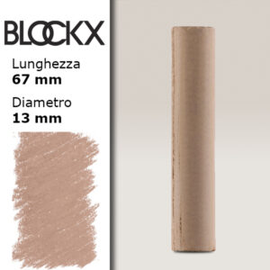 BX000 - 433 - Ambra Bruciata 3 Pastello Secco L67mm x D13mm BLOCKX