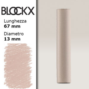 BX000 - 434 - Ambra Bruciata 4 Pastello Secco L67mm x D13mm BLOCKX