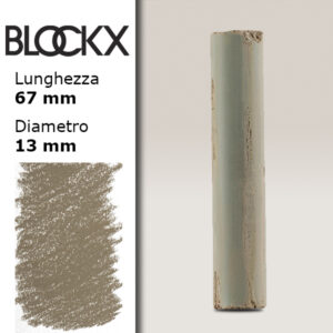 BX000 - 443 - Marrone Van Dyck 3 Pastello Secco L67mm x D13mm BLOCKX