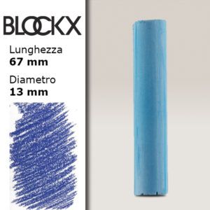 BX000 - 502 - Blu 2 Pastello Secco L67mm x D13mm BLOCKX
