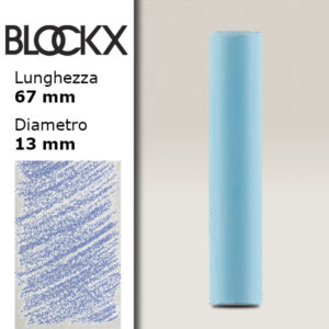 BX000 - 504 - Blu 4 Pastello Secco L67mm x D13mm BLOCKX