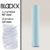 BX000 - 505 - Blu 5 Pastello Secco L67mm x D13mm BLOCKX