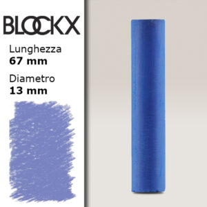 BX000 - 511 - Blu Oltremare 1 Pastello Secco L67mm x D13mm BLOCKX