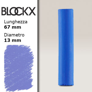 BX000 - 512 - Blu Oltremare 2 Pastello Secco L67mm x D13mm BLOCKX