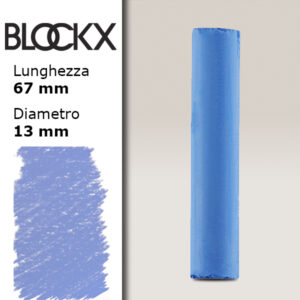 BX000 - 513 - Blu Oltremare 3 Pastello Secco L67mm x D13mm BLOCKX