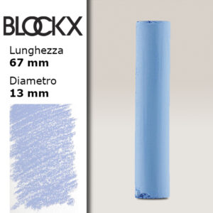 BX000 - 514 - Blu Oltremare 4 Pastello Secco L67mm x D13mm BLOCKX